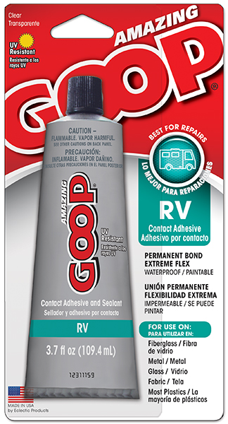 Amazing GOOP RV Adhesive